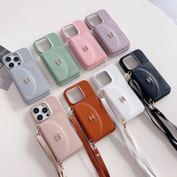 皮製 chanel風 iphone 15 ケース