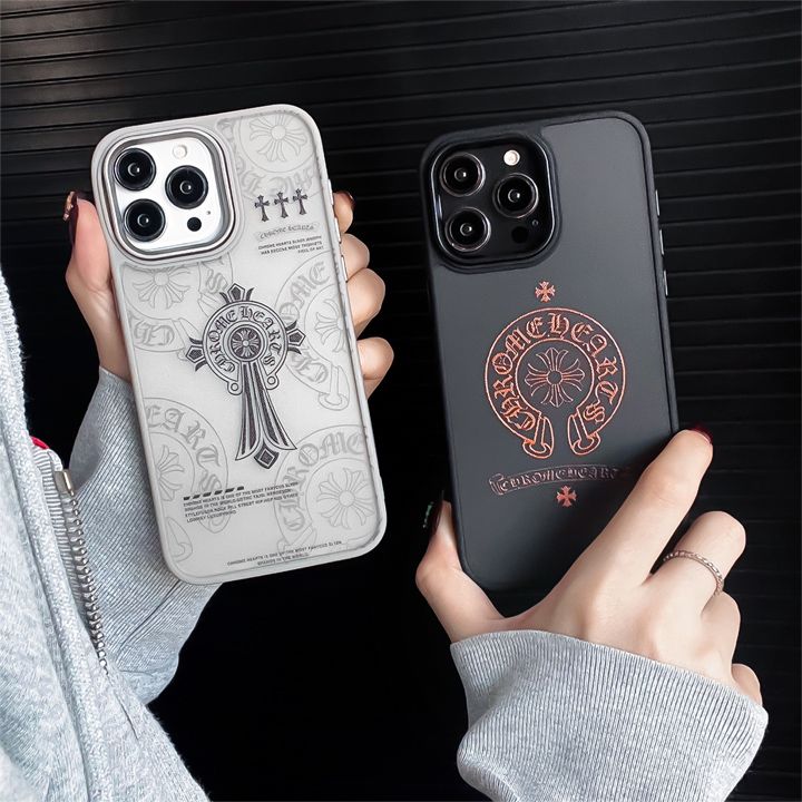 Chrome Hearts ロゴ付き iphone15ケース