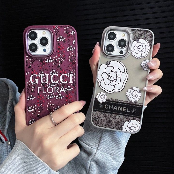 chanel iphone15 plusケース半透明