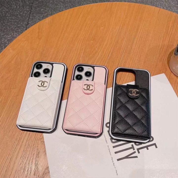 chanel風iphone15  ケースおしゃれ 